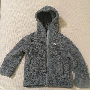 Eddie Bauer Charcoal Sherpa Hoodie
